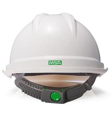 梅思安 V-Gard500豪华ABS安全帽 带透气孔..