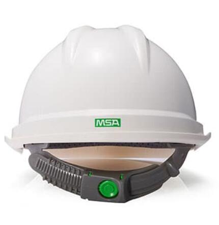 梅思安 V-Gard500豪华ABS安全帽 带透气孔..