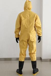 空呼内置式全封闭重型防化服 RHFIA 黄色PVC
